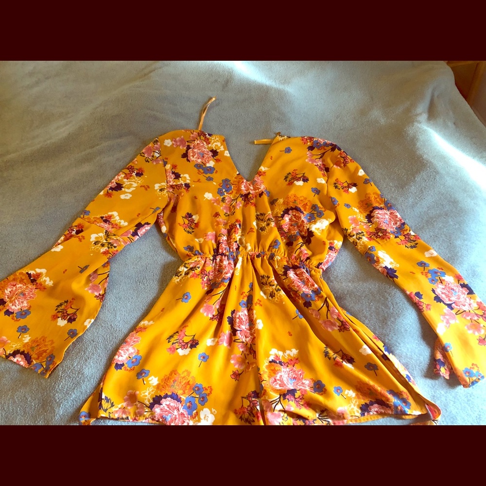 Beautiful floral romper